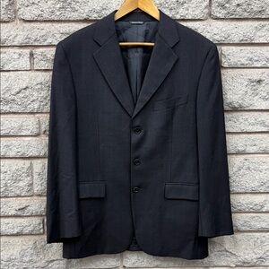 Tombolini Charcoal and Red Men's Blazer